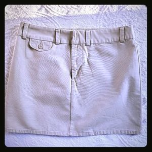 Old Navy Khaki Mini Skirt